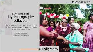 Mini Photography Reel