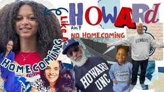 Ain’t No Homecoming Like A HOWARD HOMECOMING❤️🏈💙🦬WEEKEND VLOG