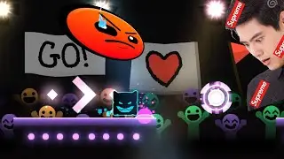 This level has an audience that is cheering for you!