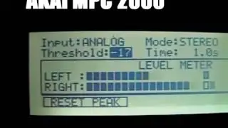 How To Sample into AKAI MPC 2000 from Live Internet Radio via iPod