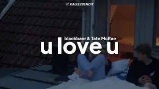 blackbear (feat. Tate McRae) - u love u (Tradução PT/BR)