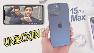 Iphone 15 Pro max ki unboxing 2024