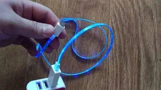 обзор неонового шнура из китая