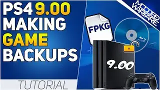 How to Run PS4 Disc Games without the Disc on the 9.00 Jailbreak | Retail to Fpkg