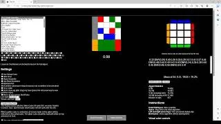 Two sided ZBLL recognition: 0.33 mean of 50, 82% accuracy