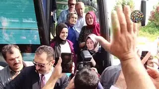 Liseli türbanlı kızların Erdoğan sevgisi