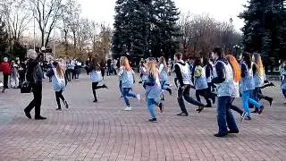 Флешмоб 2 ноября. Рок концерт парк Щербакова.