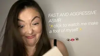ASMR | FAST ASMR ... click here to watch me ✨fail✨