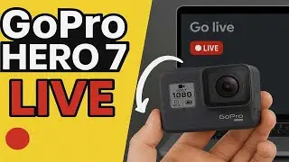 How to LIVE STREAM with your GOPRO Hero 7 - Webcam via OBS Studio