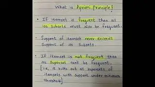 Apriori Principle: What's Apriori Principle? [Data Mining] 
