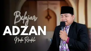 BELAJAR ADZAN SUBUH NADA RENDAH || MERDU DAN MUDAH