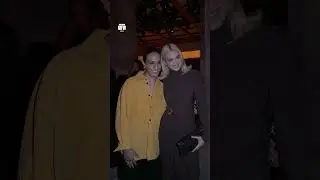 Imane Khelif and Kendall Jenner arrive at Bottega Veneta SS25 