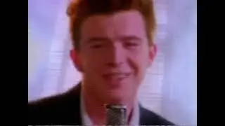 Never Gonna Give You Up VHS Effect