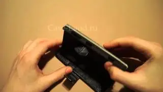 Черный чехол книжка для Nokia Lumia 1020