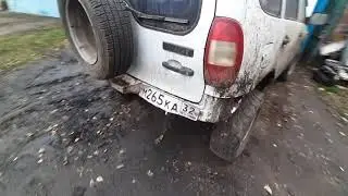 Замена двигателя Нива Шевроле часть 1