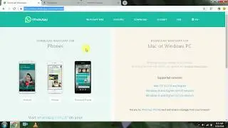 Download WhatsApp  Windows XP,7, 8,8.1,10 32bit,64bit