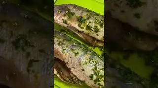 Запечённая рыба с овощами