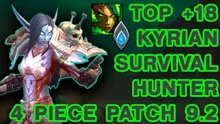 4 Piece Kyrian Survival Hunter - +18 Theatre of Pain (TOP) 9.2