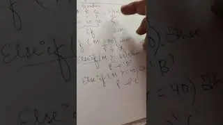 IF ELSEIF LADDER STATEMENT in Small Basic