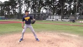 RHP Luke Moore (Stuart Hall '21)