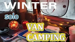 ep #1 Microvan camping New Year time.