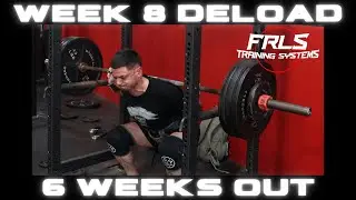 WEEK 8 RAW SBD TRAINING!!! 6 weeks out. NEW PR'S!