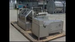 A & F Jagenberg tray former/packer model 456-1, stainless
