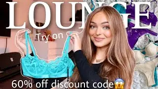 HUGE LOUNGE UNDERWEAR TRY ON HAUL + 60% OFF DISCOUNT 🤯👙 (is it worth it?!) | KASHA ad