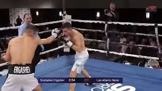 SHOHJAHON ERGASHEV VS LUIS ALBERTO VERON FULL FIGHT