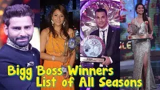WINNERS  OF BIG BOSS FROM SEASON 1 TO 11!!!!!!!!!!
