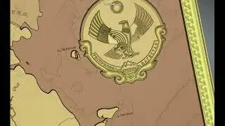 Дагестан.  Проект карты.  Обновлённая версия.