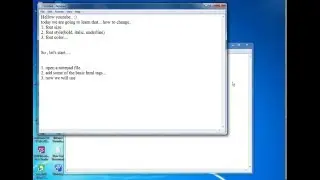 how to change the font color,font size,font style in html