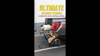 Ultimate Ratchet Straps Unboxing and Installation