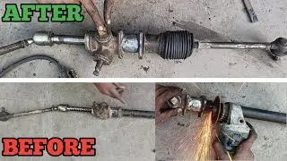 HOW TO MAKE STEERING SAT SMALL WITH BIG STEERING