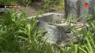 На кладовищі у Центральному районі вандали потрощили могили