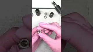 Замена подшипников в ручке фрезера. Nail drill handpiece ball bearings replacement