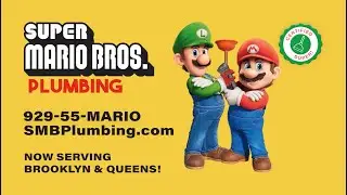 Super Mario Bros. Plumbing | phone call, text messages, website, business card