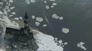 Disco Elysium Final Cut - Boat To The Island. SAD FM STATION 