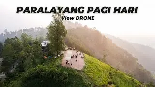 VIEW PARALAYANG di PAGI HARI PAKAI DRONE