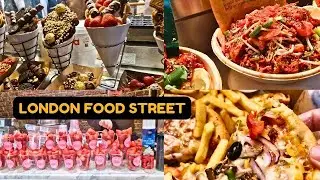 london Street food vlog /london's world famous Market food tour
