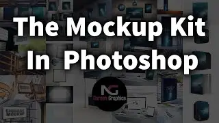 The Mockup Kit In  Photoshop |Noreen Graphics |