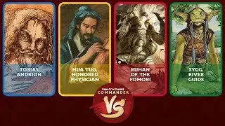 Commander VS S16E5: Tobias VS Hua Tuo VS Ruhan VS Sygg [EDH]