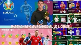 eFOOTBALL PES 2021 MOBILE V.5.5.0 EURO PATCH THEME FULL LICENSE