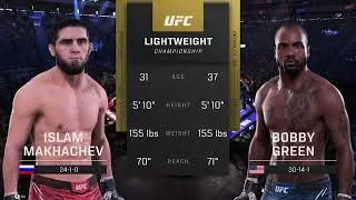 Islam Makhachev vs Bobby Green Full Fight