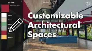Customizable Architectural Spaces | Architectural Visualization | A2 Virtual Reality | A2 VR