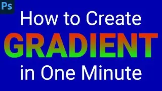 How to Create Gradient Text  Effect in Photoshop 2024