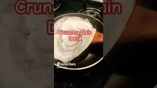 How to make crunchy plain dosa plain dosa recipe #southindiankhana #food #youtube