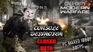 Call Of Duty MODERN WARFARE - PC closed BETA || i7 4790 - AMD VEGA 64 ||