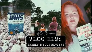 Vlog 119: Sharks & Book Reviews | AllyBrianne