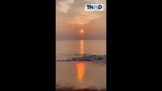 Dewey Beach, DE, Smoky Sunrise